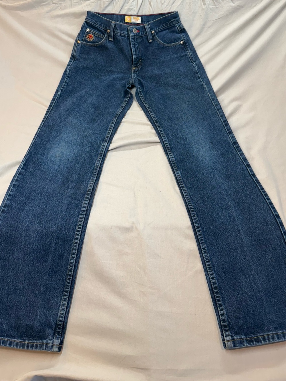 Wrangler 20X Tulsa  Blue Boot Cut Jeans 100% cotton